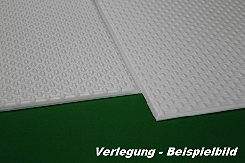 1 m2 Deckenplatten Styroporplatten Stuck Decke Dekor Platten 50x50cm, Nr.24 - 5