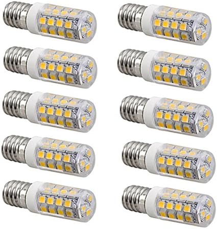 E14 LED Bulb Lamp Light 3 Watt,350lm,360°Beam Angle,220-240V AC,Non Dimmable - Pack Of 10 [Energy Class A+] ( Color : Cool White )