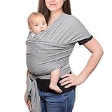 ✔ Portabebes de Tela: usar el wrap baby puede promover el desarrollo infantil temprano y hacer que el bebé se sienta relajado y llore menos