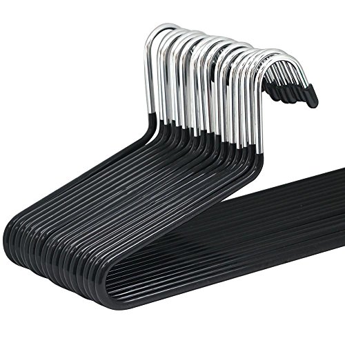 Yahee 20 Stück Hosenbügel Kleiderbügel Hosenspanner Clipbügel Rockbügel 38 x 13,5cm - 8