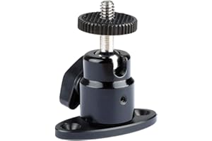 CAMVATE - Mini testa a sfera con montaggio a soffitto per CCTV e video monitor da parete