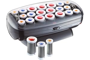 BABYLISSPRO Babyliss Pro BAB3021E ceramiczny zwijacz grzewczy z powłoką aksamitną, 20 sztuk srebrny