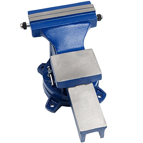 Schraubstock 8 KG 125mm Spannweite Amboss 360° drehbar Drehteller Werkbank Werkstatt Drehteller Parallel-Schraubstock Modellauswahl - 2