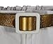 TUTTO PICCOLO "Little Sunshine" baby girls set of shorts and belt (white/gold)