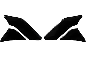 ‎BIKE-LABEL BIKE-label Tankpad seitlich Motorrad schwarz universal passend 800140VA