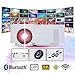 Produktbild Poncherish 4K WiFi Beamer Bluetooth Android 6.0 1080P HD Videoprojektor 3D LED Heimprojektor1800 Lumen (Weiß)