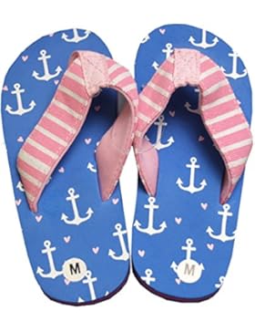 Hatley M&AumlDchen Lbh Kids Flip Flops-Girl Anchors Dusch-& Badeschuhe