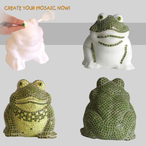 Mosaik Bausatz, 3D Skulptur, Frosch - 4