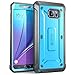 Produktbild SUPCASE Hülle Kompatibel für Samsung Galaxy Note 5 Handyhülle Bumper Case 360 Grad Schutzhülle Cover [Unicorn Beetle PRO] mit Gürtelclip und eingebautem Displayschutz, Blau