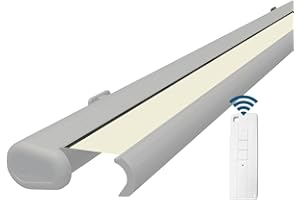 Four & More elektrische Vollkassettenmarkise Eclipse Premium 4x3m Kassettenmarkise Gelenkarm hochwertiges Polyacryltuch (PA) UV-Schutz 50+ Smarthome-fähigen Dooya Markenmotor, Markisentuchfarbe:Beige