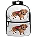 Produktbild HOJJP HandtascheChild Girl Unique Dog Patterns Printed Backpack School Bag