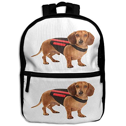 Preisvergleich Produktbild HOJJP HandtascheChild Girl Unique Dog Patterns Printed Backpack School Bag