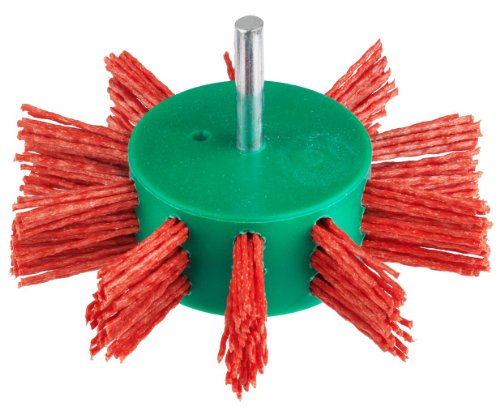 Connex COM219100 Fächerbürste 100 mm, Nylon rot