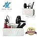 Produktbild Love Nest Fönhalter Weiß Persönlichen Schlange Haartrocknerhalter Leder und Keramik Haarstyling Aufbewahrungsbox