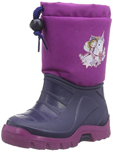 Prinzessin Lillifee 120120, Botas de Nieve para Niñas, Violeta-Violett (Lila), 26/27 EU