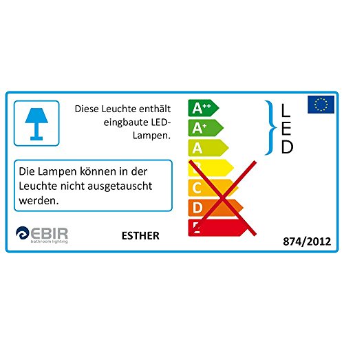 3D Spiegelschrank in Anthrazit LED Beleuchtung Breite 100 cm Pharao24 - 5