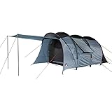 10T Tunnelzelt für 4 oder 5 Mann & div. Farben zur Wahl, Zelt mit Stehhöhe & XXL Schlafkabine, wasserdichtes 5000mm Familienz