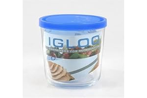 BORGONOVO Tarro Igloo 12X11.5CM con Tapa 800CC, Multicolor