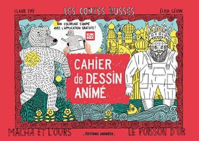 Editions animées Cahier de Dessin Animé - Les Contes russes