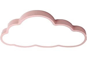 BININBOX Plafoniera led soffitto lampadario soffitto moderna a forma di nuvola risparmia energia per camera bambini, balcone, cucina ecc.