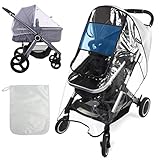 【Mosquitera confiable】 El borde elástico del mosquitero universal sostiene el mosquitero en su lugar y protege a su hijo de insectos molestos como mosquitos, moscas, avispas, hormigas y garrapatas.