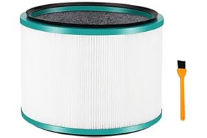 CARKIO Filtre HEPA de Compatible with Compatible avec Dyson Purificateur de Bureau Pure Cool Link DP01 DP03 HP00 HP01 HP02 HP03 HP03 Comparé à la pièce 968125-03