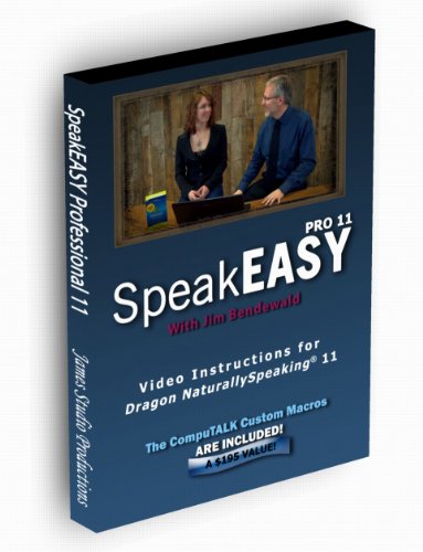 Preisvergleich Produktbild Dragon NaturallySpeaking training with SpeakEASY Professional 11