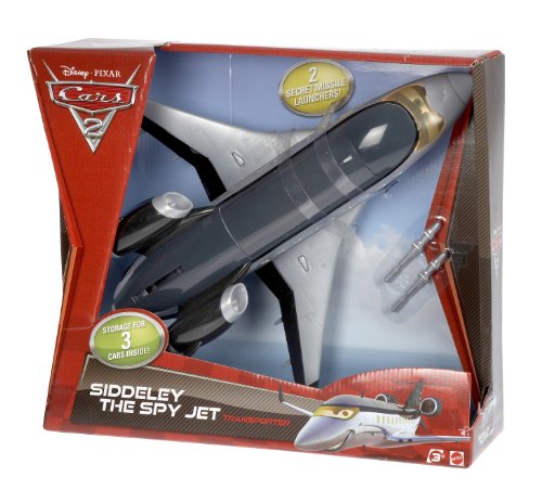 Imagen 7 de Mattel V4794 Disney Cars 2 - Siddeley The Spy Jet