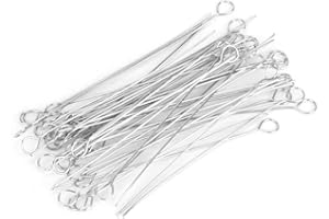 Astibym 50pezzi Ansa di inoculazione Filo di nichelcromo durevole Ansa di inoculazione Ago di inoculazione facilmente gestibile per laboratorio(3mm)