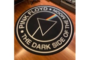 Luminexia Tappeto per Tamburi Tappeto Rotondo Antiscivolo Coperta Insonorizzata Tappeto per Batteria per La Casa per Rullante per Grancassa E Altri Tappetini per Strumenti Musicali Regalo