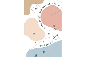 Dotted Grid Notebook for Orthoptists: Sectioned pages to include summary notes and key information