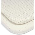 Mamas & Papas 2 Universal Crib Fitted Sheets, Oatmeal