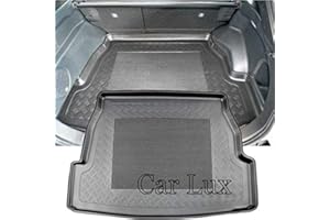 Car Lux - AR01540 Alfombra Cubeta Protector cubre maletero a medida con antideslizante para RAV4 Hibrido desde 2019-