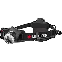 Ledlenser H7.2 LED Stirnlampe, sehr helle 250 Lumen, 30 Stunden Laufzeit, batteriebetrieben, fokussierbar, schwarz, inkl…
