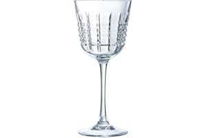 Q4341 - Verre à pied 25 cl Rendez-vous Cristal D'Arques - Boite de 6
