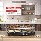 Clatronic RG 3518 Raclette mit heißem Stein - 6