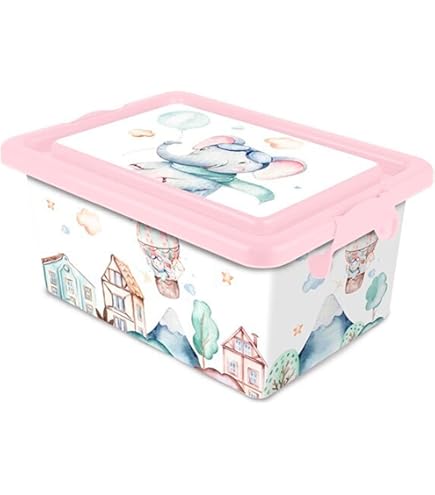 ACAN Tradineur Boîte De Rangement Empilable Avec Couvercle, Plastique, Tiroir Multi-usages, Rangement, Outils, Maison, Fabriquée En Espagne (jaune Et Noir, 17 Litres, 39,5 X 31,5 X 22 Cm