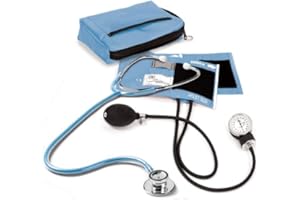 NCD Medical/Prestige Medical Set mit Aneroid-Manometer und Doppelkopf-Stethoskop, Hellblau