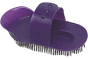 EAST COAST LEISURE Plastic Horse Curry Comb - Colour : Purple