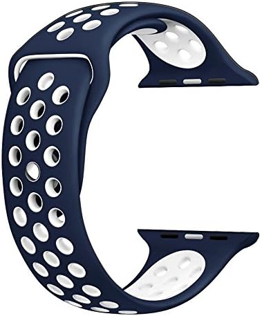 Sport Band For Apple Watch 42mm 38mm,Yassun Soft Silicone Strap Replacement Wristbands For Apple Watch Sport Series 3 Series 2 Series 1