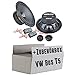 Price comparison product image VW Bus T5 Front - Ground Zero GZIC 16X - 16cm Lautsprecher System - Einbauset