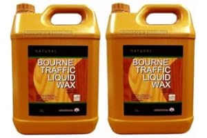 DIVERSEY Box of 2 x Bourne Traffic Liquid Wax 5 Litre