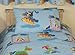 KNIGHTS/JOUSTING COT BED/TODDLER/JUNIOR DUVET COVER - 120X150CM - 100 % COTTON - UK MADE