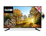 Cello C43227FT2 43" Full HD LED TV with built-in DVD Player and Freeview T2 HD - UK Made