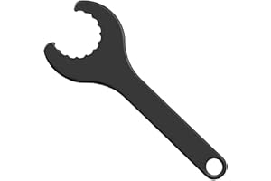 UNIKEEN Llave de Pedalier 44mm, Herramienta de Bloqueo Central para Bicicleta Center Lock Llave BB Llaves Reparación de Montaña Compatible con Shimano Hollowtech II BB51 BB52 BB72 BB71 BB-MT800 BB-MT501