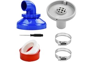 UHETLET Boquilla de Entrada para Piscina Giratoria 360°, Boquillas para Piscina 32 mm, Boquilla de Entrada Piscina, Boquilla de Retorno, Repuestos Piscinas, Accesorios para Piscina Intex Bestway