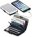 Produktbild Xcase RFID Blocker: 2in1-RFID-Kartenetui & Powerbank, 5 Fächer, 2.500 mAh, 1 A, 5 Watt (Kreditkartenetui RFID)