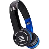 SOUL by Ludacris SL100UB Ultra Dynamic On-Ear Headphones - Black/Blue