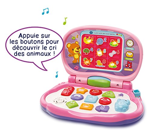 VTech - 191255 - Lumi ordi des tout-petits rose – Image 4