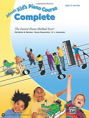 Alfred's Kid's Piano Course Complete: The Easiest Piano Method Ever! (Book, CD & DVD)